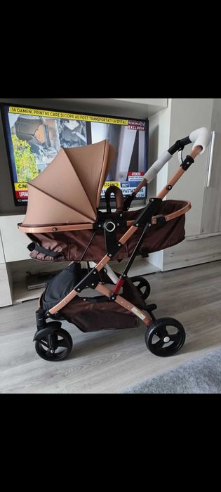 Carut nou, sistem 2 in 1, primit cadou insa nu l-am folosit.