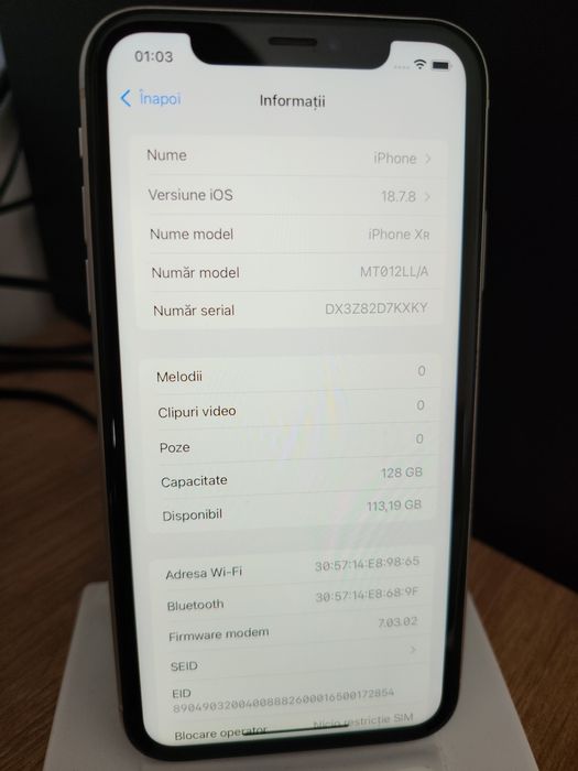 iPhone XR ca nou