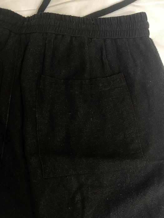 Pantaloni Scurți Negri Texturați Zara – Bermude Casual de Vară (L)