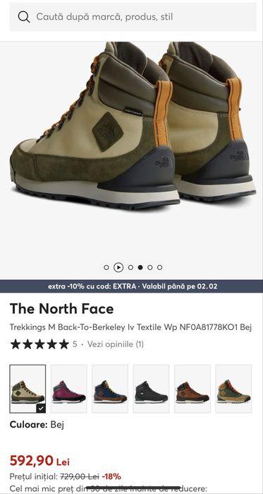 Ghete The North Face marime 40