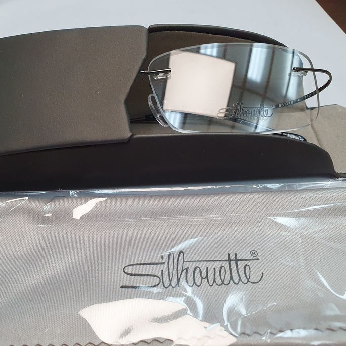 Рамки Silhouette Titanium ЧЕРНИ n.21