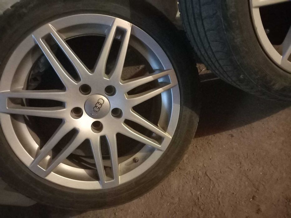 Джанти 17 за Ауди Audi, 5х112 с летни гуми Michelin