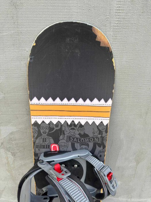 Placa snowboard Salomon Junior 125cm +legaturi Crazy Creek