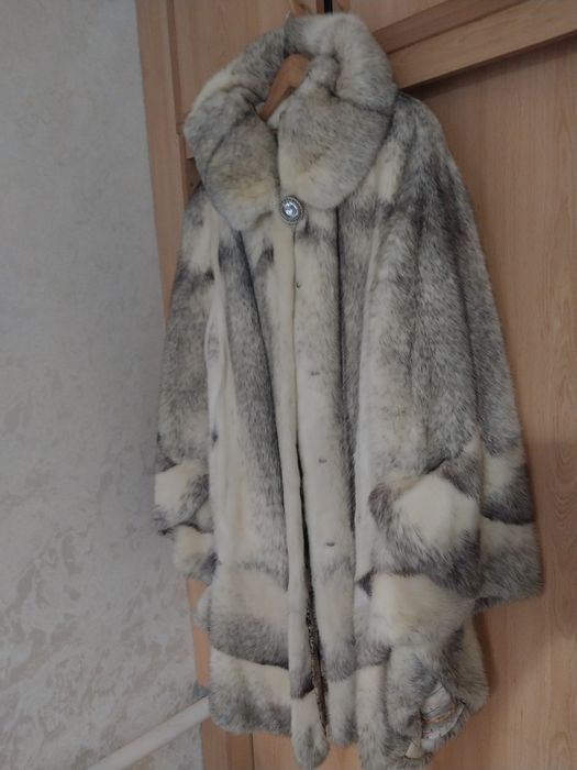 Шуба норковая.  Б/у