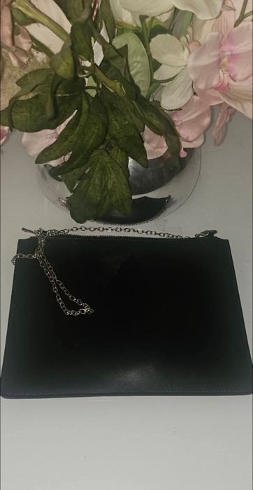 Moschino Естествена кожа чанта