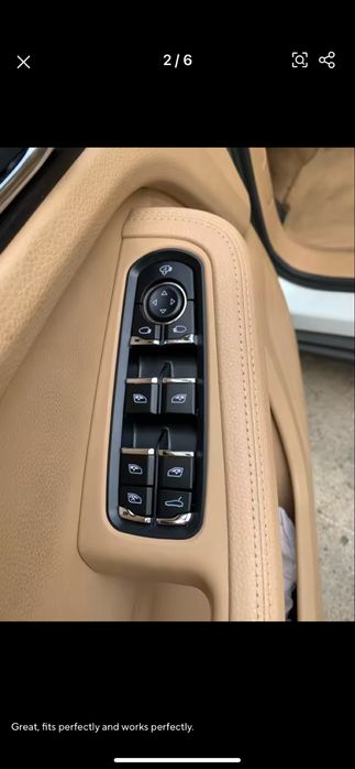 Бутони за ел.стъкла Porsche Cayenne,Macan,Panamera 2010-2017