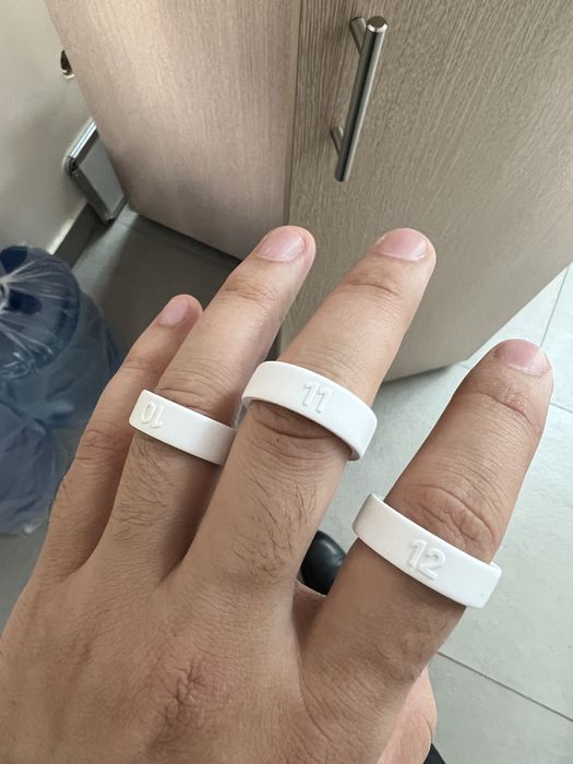Oura ring 4  примерка набор колец
