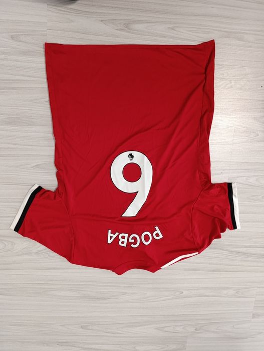 2017-18 Manchester United Pogba оригинална футболна тениска