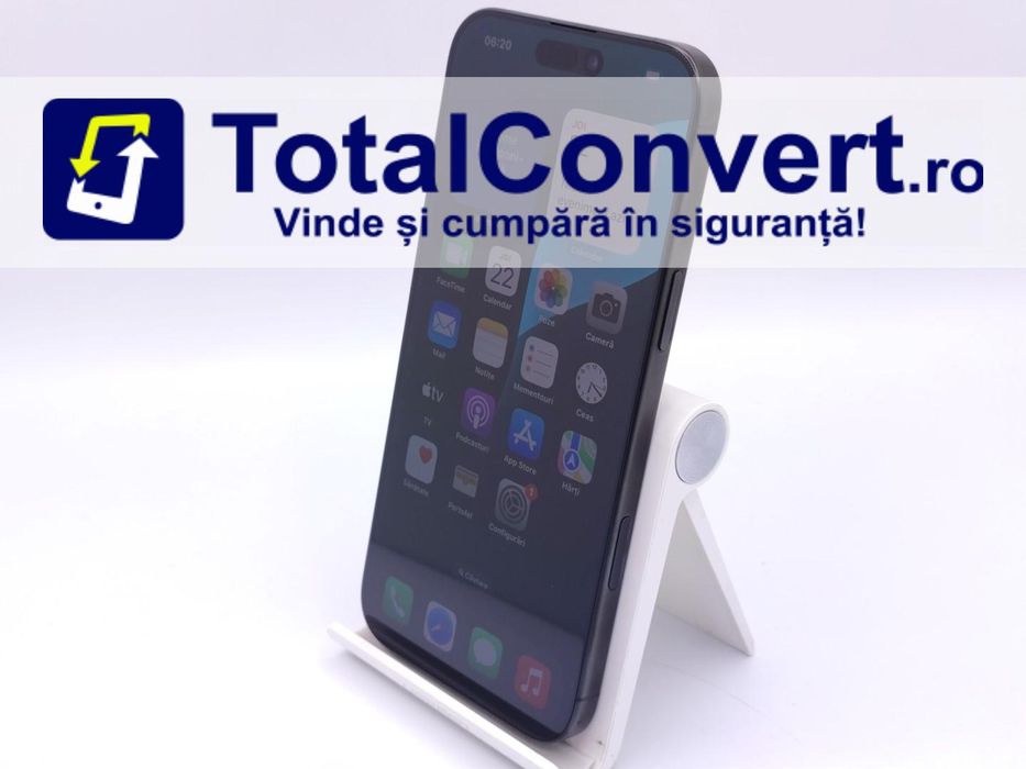 Apple iPhone 16 Pro Max 256GB Black, Garantie 24 luni | #D90512