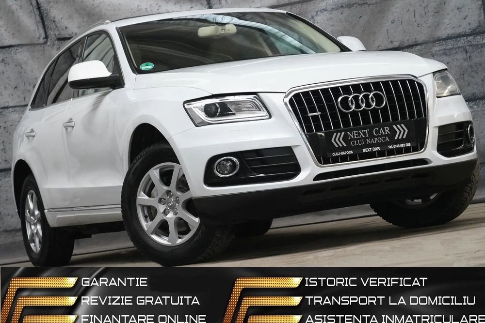 Audi Q5 GARANTIE 12 LUNI*RATE*Quattro*190Cp*Automata*Panorama*Piele crem*Led
