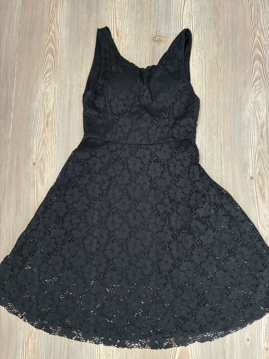 Черна кокетна рокля S/M
