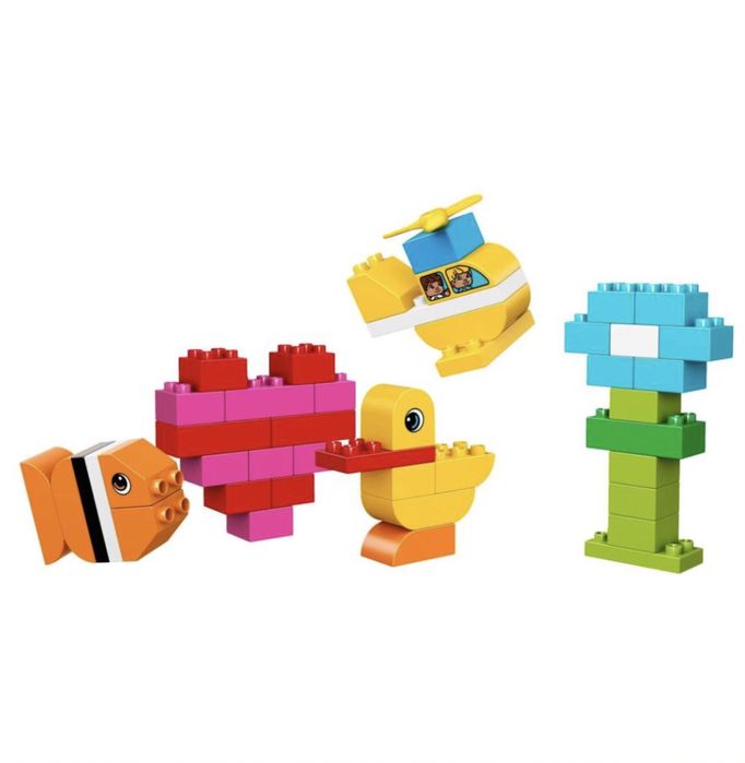 Lego duplo tren/fluture/ferma/belle/animale