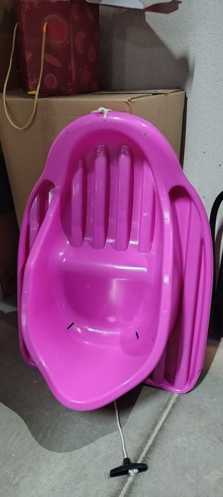 Детска шейна розова