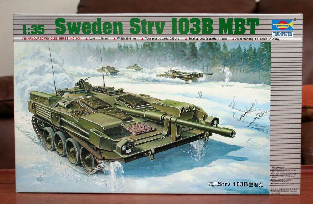 конструктор сборная модель 1/35 танк T-VIB «Тигр» с башней Хеншель