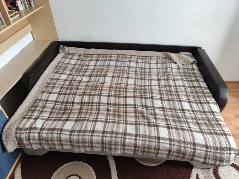 Canapea extensibila, pat + dulap