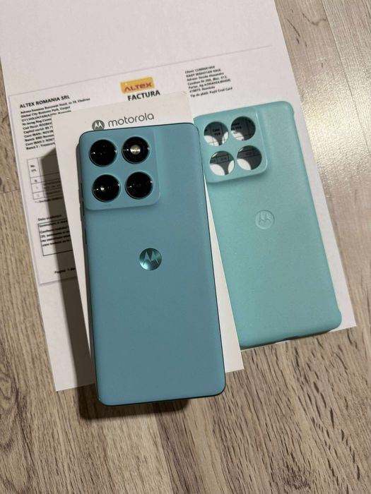 Vand Sau Schimb Motorola Edge 60 Fusion Amazonita Blue 256Gb Dual Sim