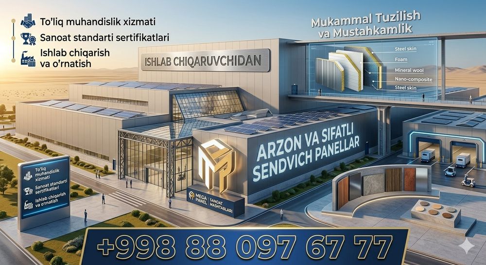Сендвич панел | Сэндвич панел| Sendvich panel | Сендвич панел ишлаб чи