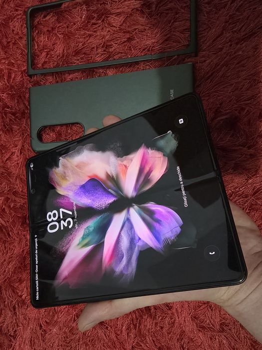 -Samsung Z Fold 3, Black, 512Gb, 12Ram, doar telefonul si o husa noua,