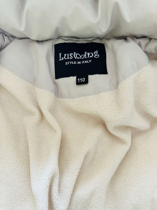 Зимний пуховик на девочку 6-7 лет