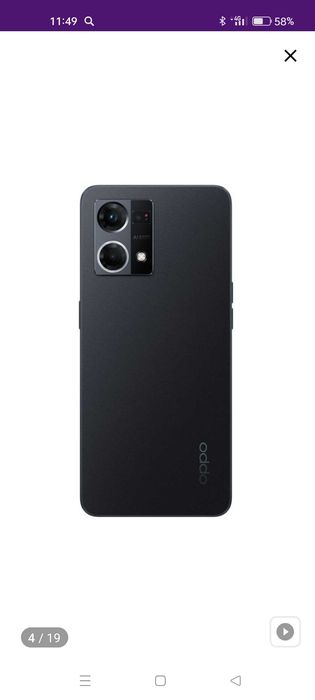 OPPO reno7 xolati yaxshi yangi telefon 4 oy bòldi olinganiga