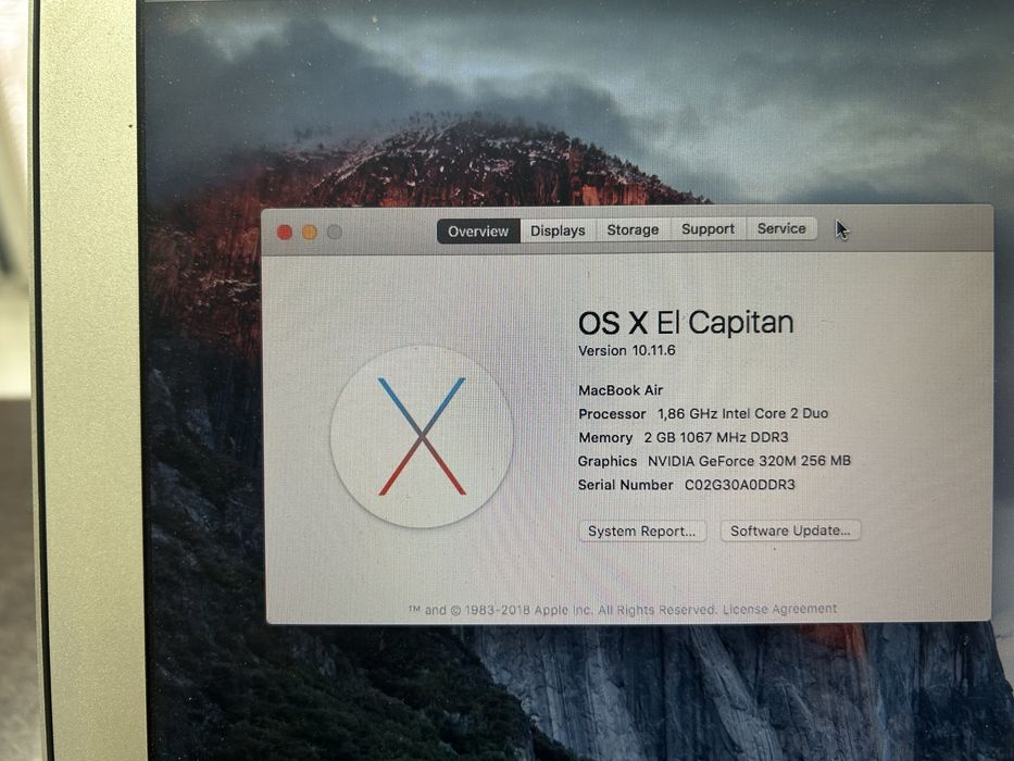 MacBook Air 2010 A1369