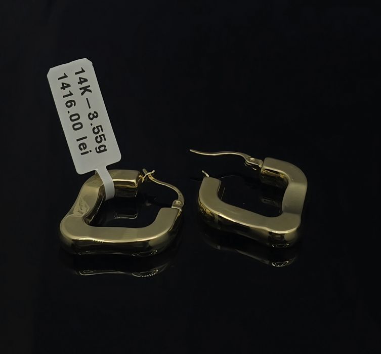 Cercei aur 14k 3.55gr