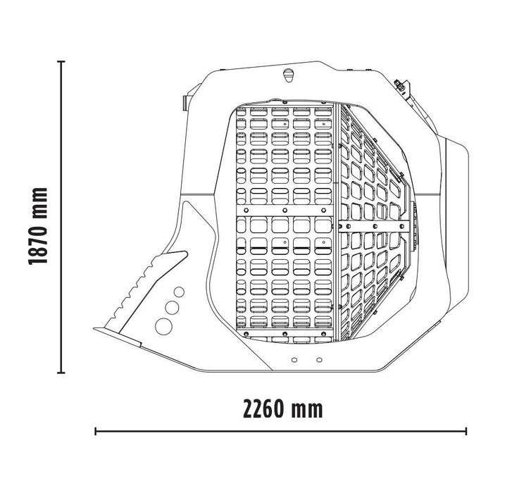 Cupe de SORTARE MB CRUSHER S18 S4 pt Excavator recomandat 20-35 Tone