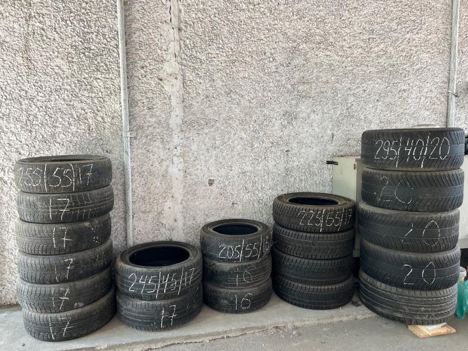 Продается зимняя резина разного размера