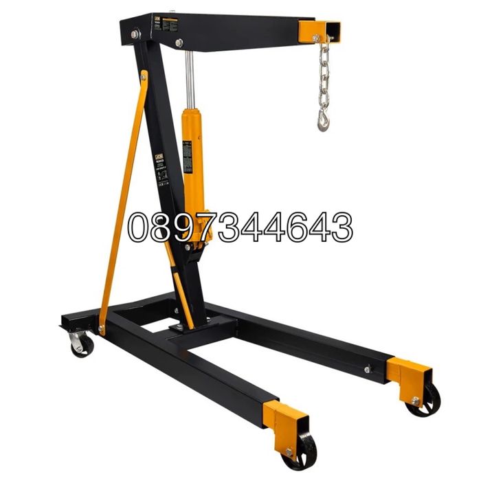 Хидравличен  кран за двигатели 3 тона JCB