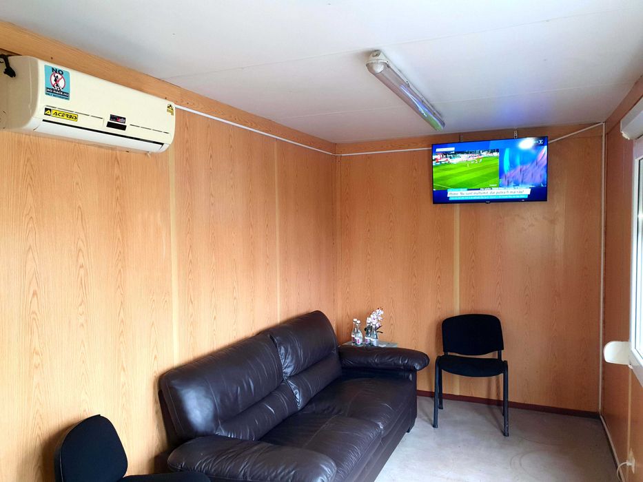 Container birou 6m Germania spatiu comercial depozit aer conditionat