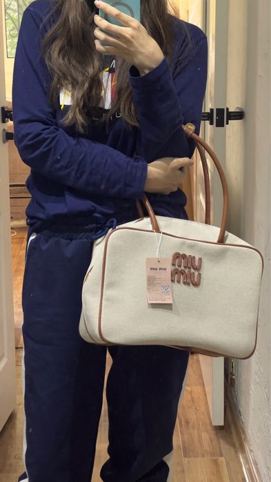 Шопер, сумка miu miu