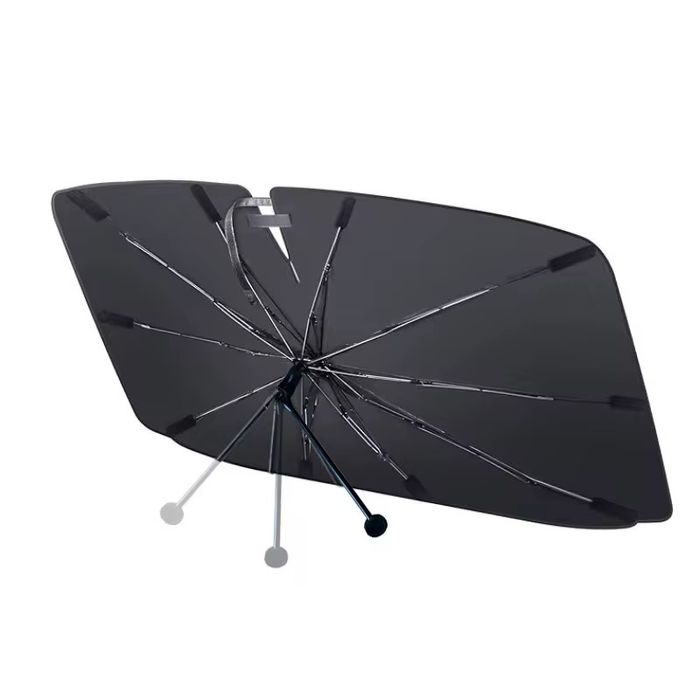 Parasolar Auto Tip Umbrela 140×79 cm cu Maner 360°