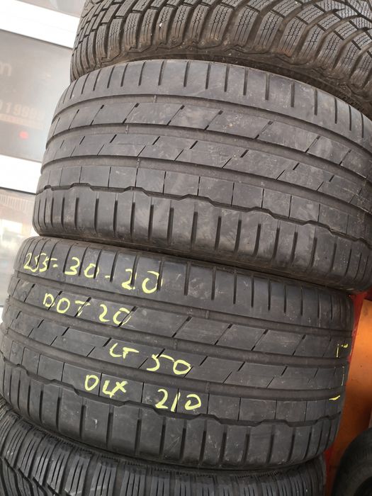 255 30 20 цола гуми hankook dot 20