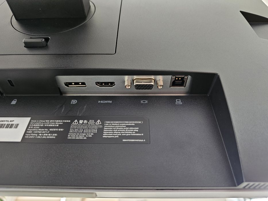 Monitor Led HP EliteDisplay 23" IPS, Full HD, Display Port, Hdmi, Vga