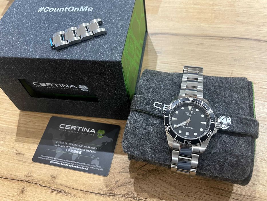 Ceas barbati - Certina DS Action 40mm - purtat putin - stare foarte buna