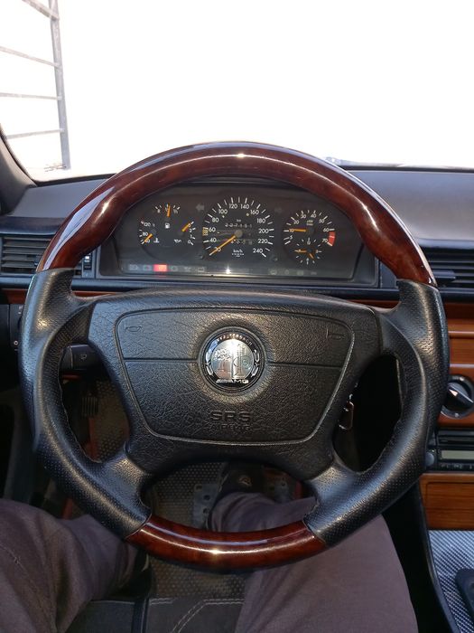 Мерседес оригинал руль дерево