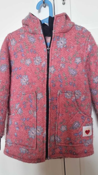 Jachetă din lână pentru fete