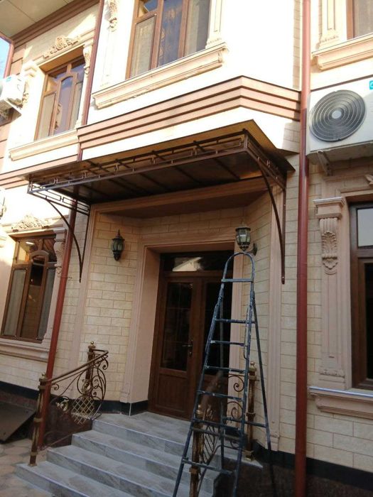 naves darvoza kovka reshotka огрождения перила хайтек лексан ворота