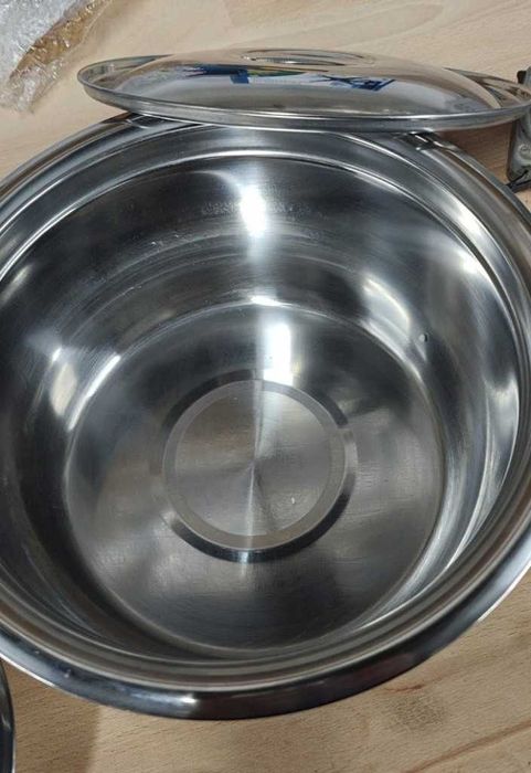 Комплект купи с капак от неръждаема стомана