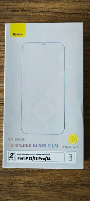 Стъклени протектори Baseus за iPhone- разл. модели-Temp. Glass Film