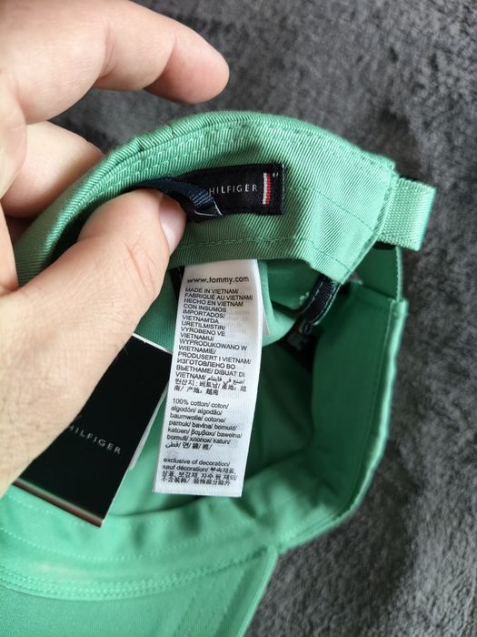 Tommy Hilfiger șapcă unisex culoare verde mărime OS noua originala