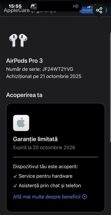 Casti AirPods 2 Pro ANC Negociabile