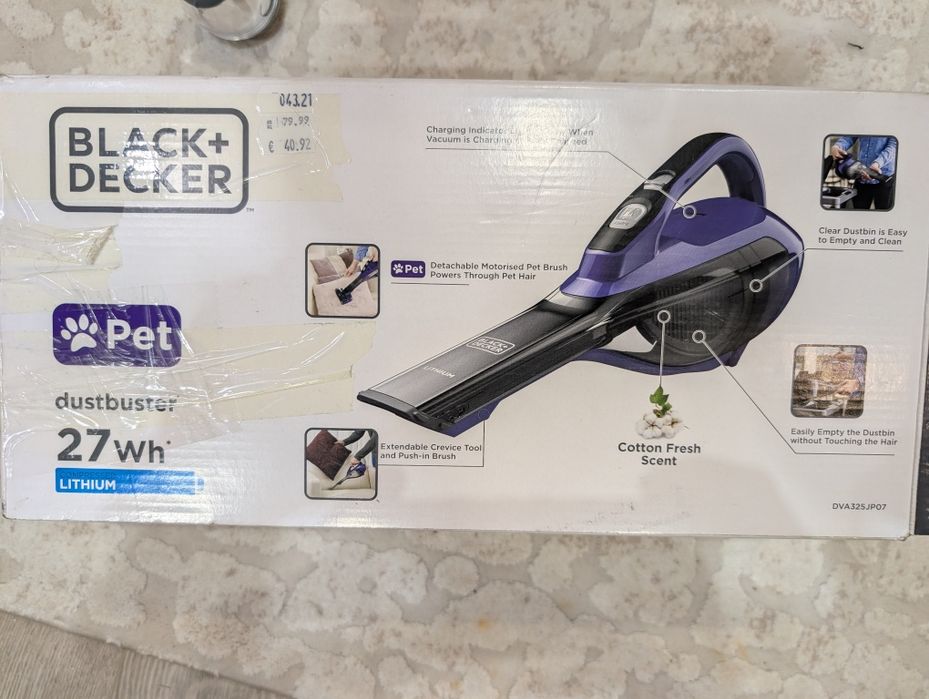 Black & Decker Dustbuster ръчна прахосмукачка