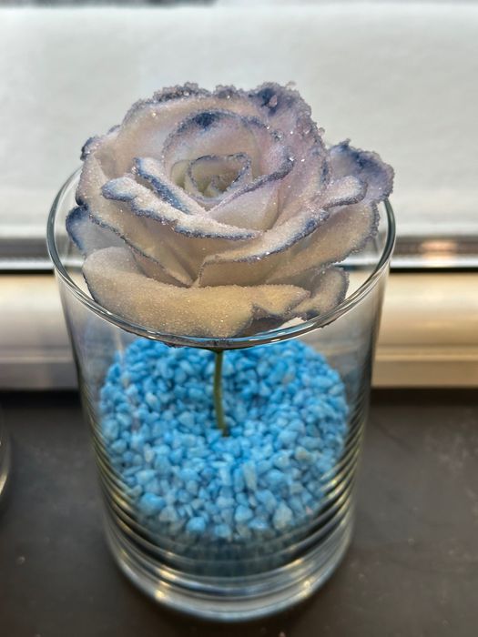 Ръчно изработени кристализирани рози