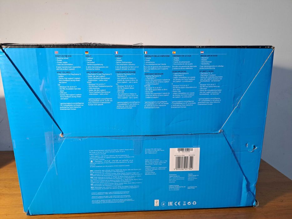 Волан LOGITECH G29 DRIVING FORCE +игра Gran Turismo