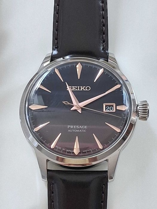 Seiko Presage Cocktail Time SRPK75J1 Star Bar"Purple sunset "