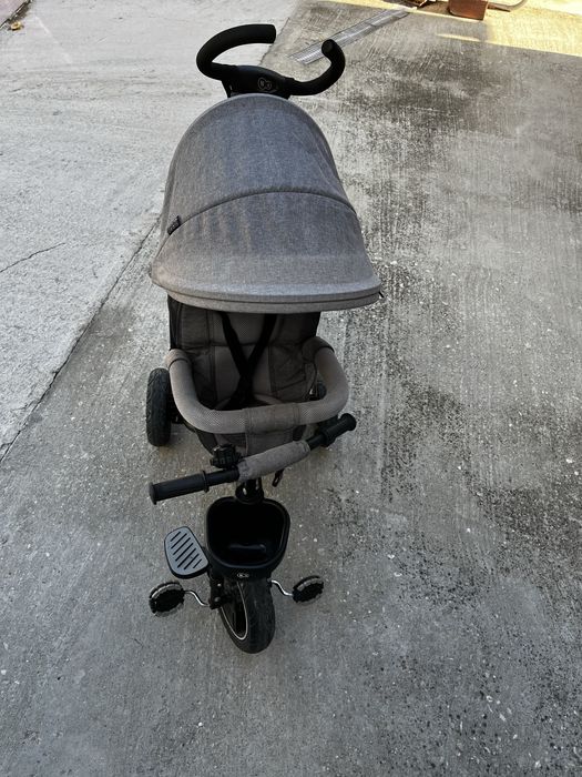 Триколка Kinderkraft Spinstep сива