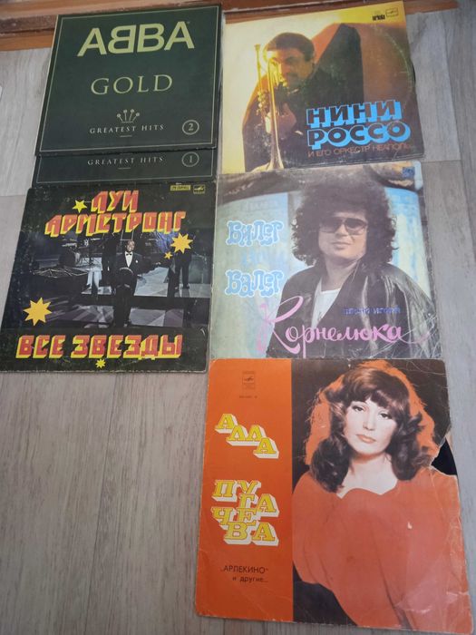 Грам пластинки классических исполнителей