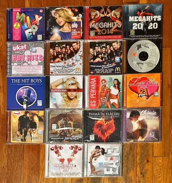 Lot CD sig. Roton, Cat Music, Universal cu hituri RO, mixte & straine