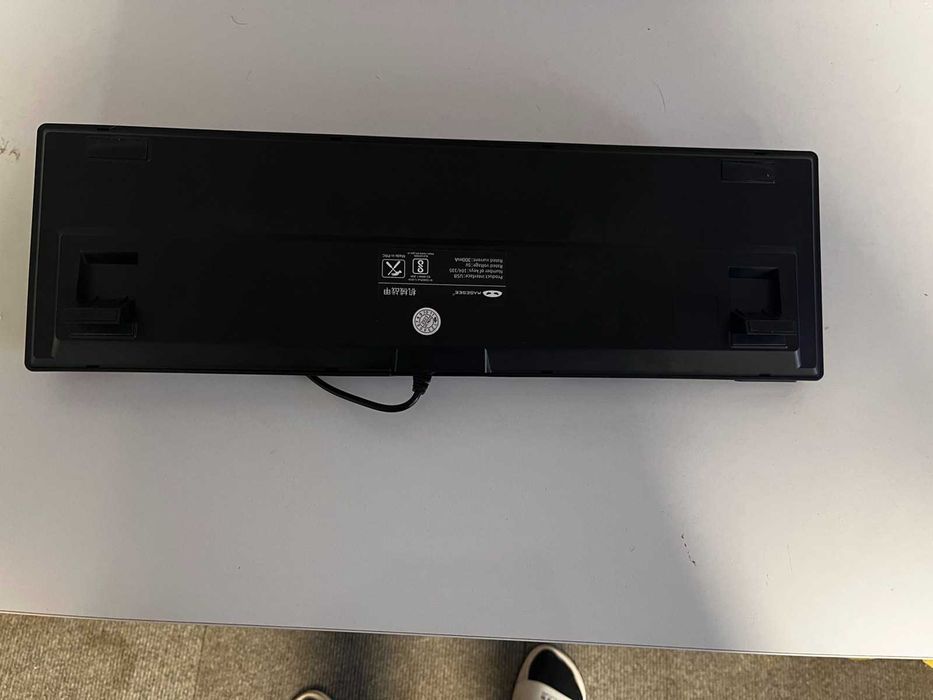 Механична с червени суичове геймарска 100% клавятура MAGEGEE